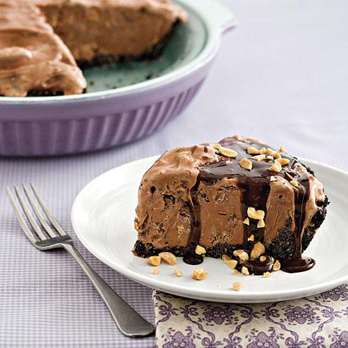 Csokoládé-Peanut Butter Ice-Cream Pie