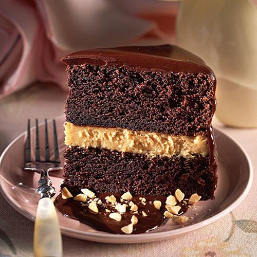 Csokoládé-Peanut Butter Mousse Cake