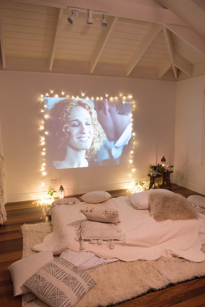 12 Ways to Use Your Christmas Lights in the Summer At Home Movie Theater