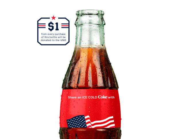 कोक USO Bottle