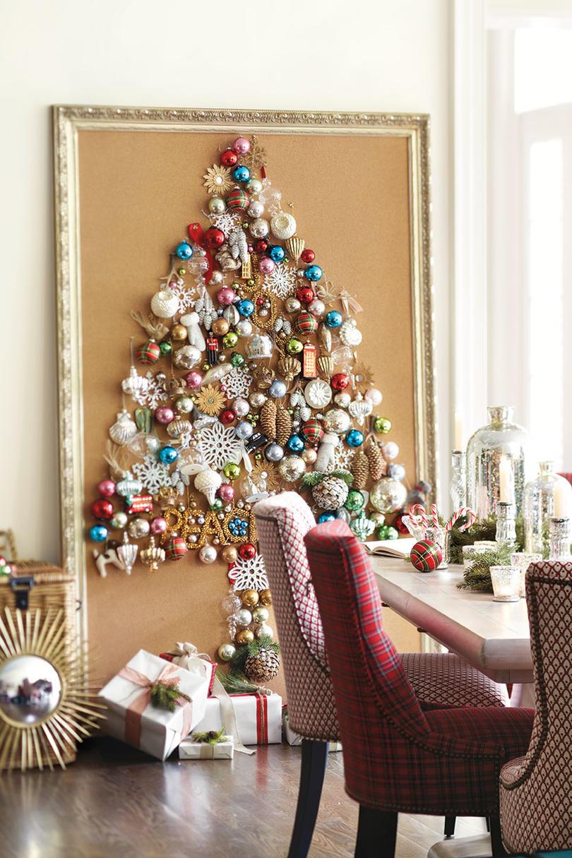 कॉर्क बोर्ड Ornament Christmas Tree