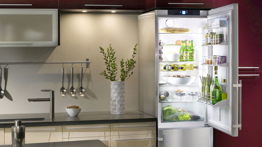 लेभर refrigerator-freezer combination