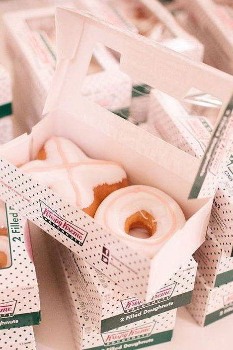 Ehető Wedding Favor Ideas: Donuts 
