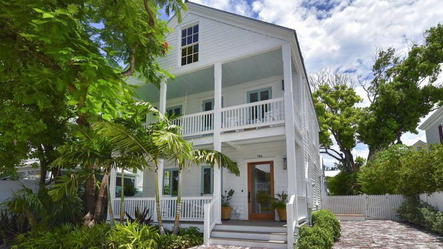 घाटी Earnhardt Jr House Flip Key West Exterior