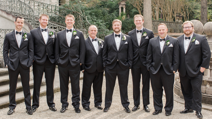 groomsmen in Tuxedoes 