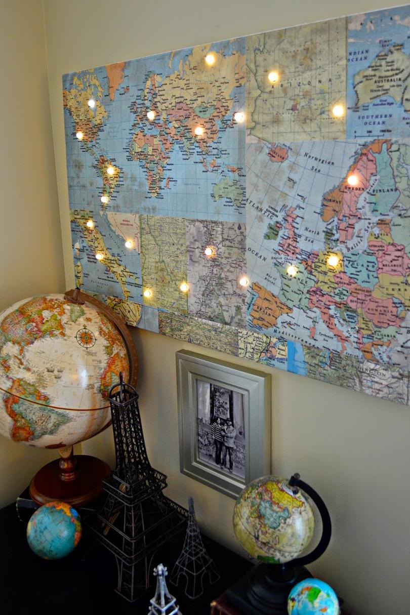 12 Ways to Use Your Christmas Lights in the Summer DIY Map Destination Planner