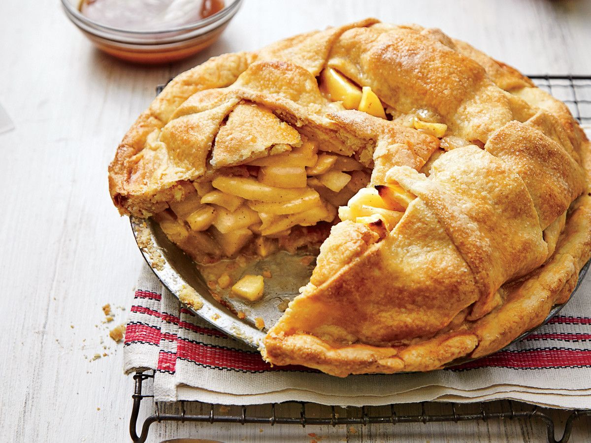 Διπλό Apple Pie with Cornmeal Crust