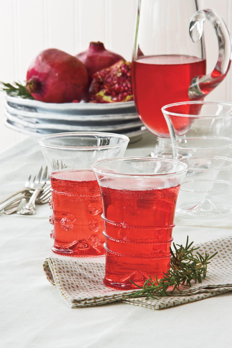 Ünnep Cocktail Recipes: Pomegranate Mimosas