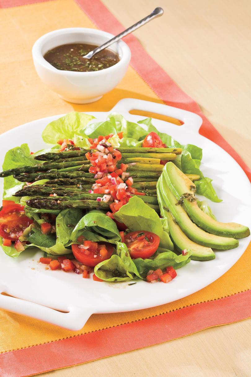 स्वस्थ Food Recipe: Roasted Asparagus Salad 