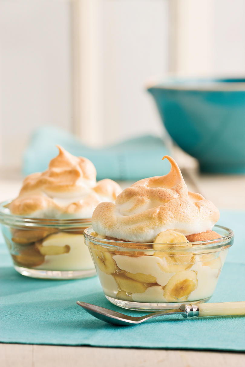 En bonne santé Desserts: Banana Pudding