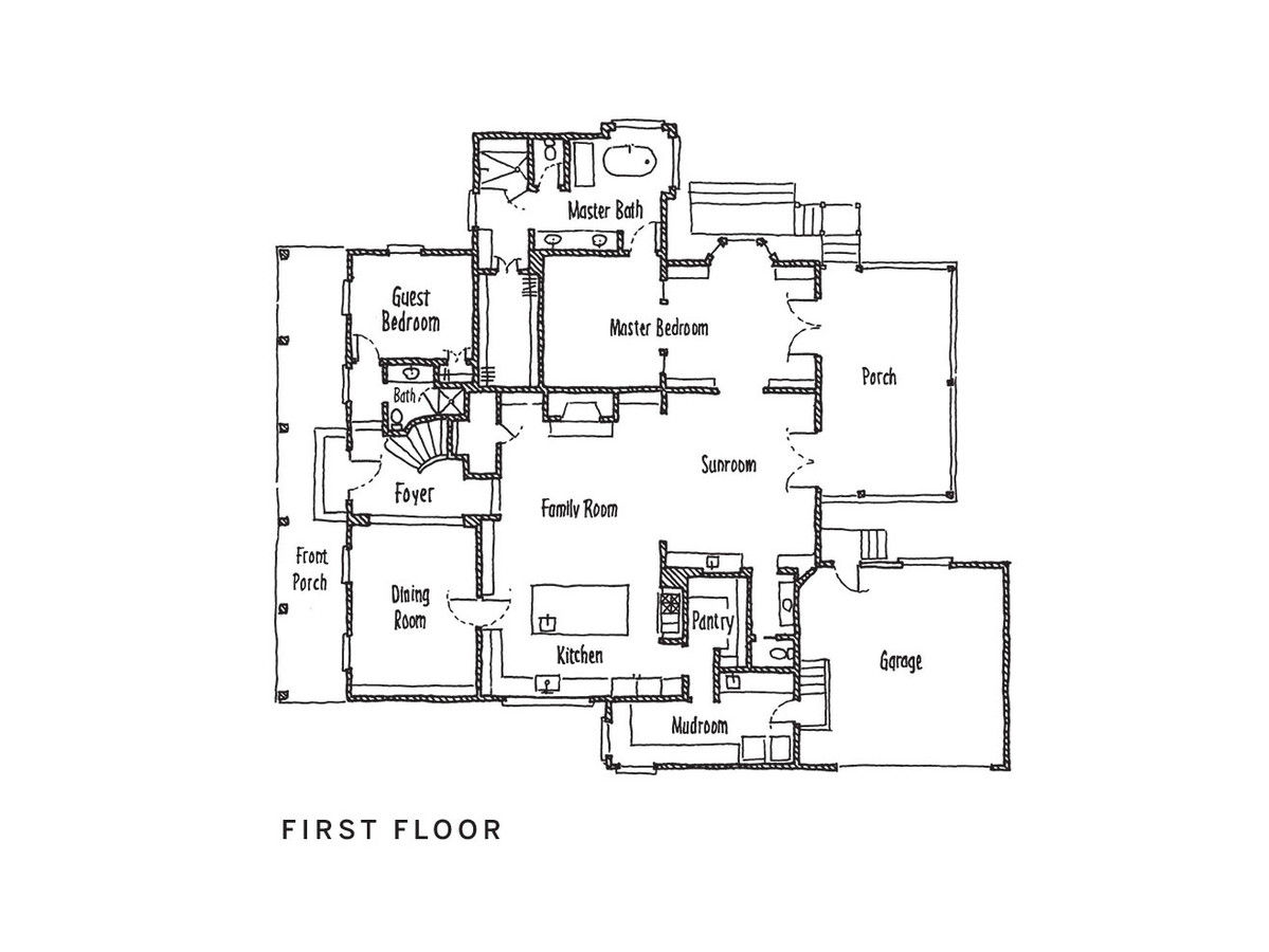 2018 Idea House First Floor Plan