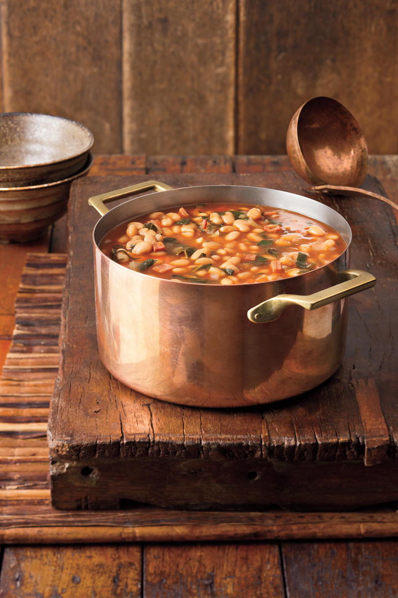 Soupe Recipes: White Bean-and-Collard Soup