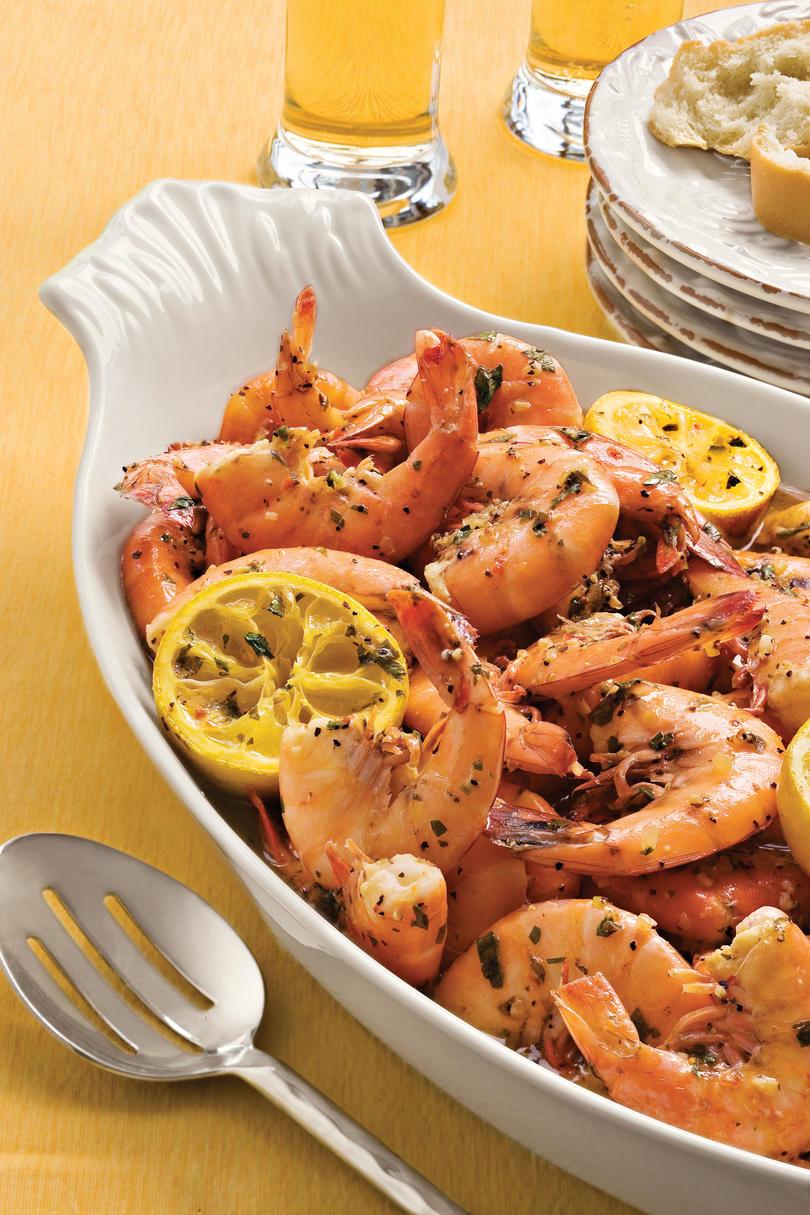 Εύκολος, Healthy Seafood Recipes: Beach Shrimp