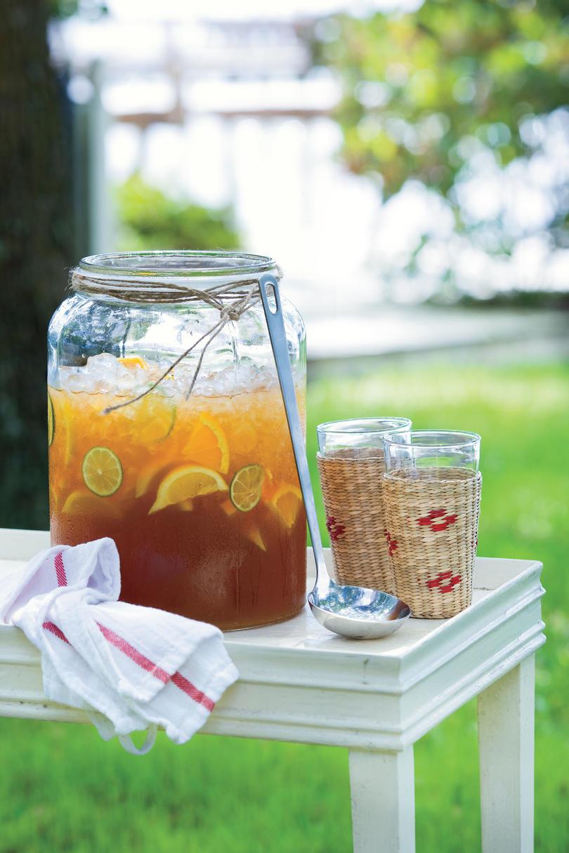 पंच and Cocktail Summer Drink Recipes: Lemonade Iced Tea