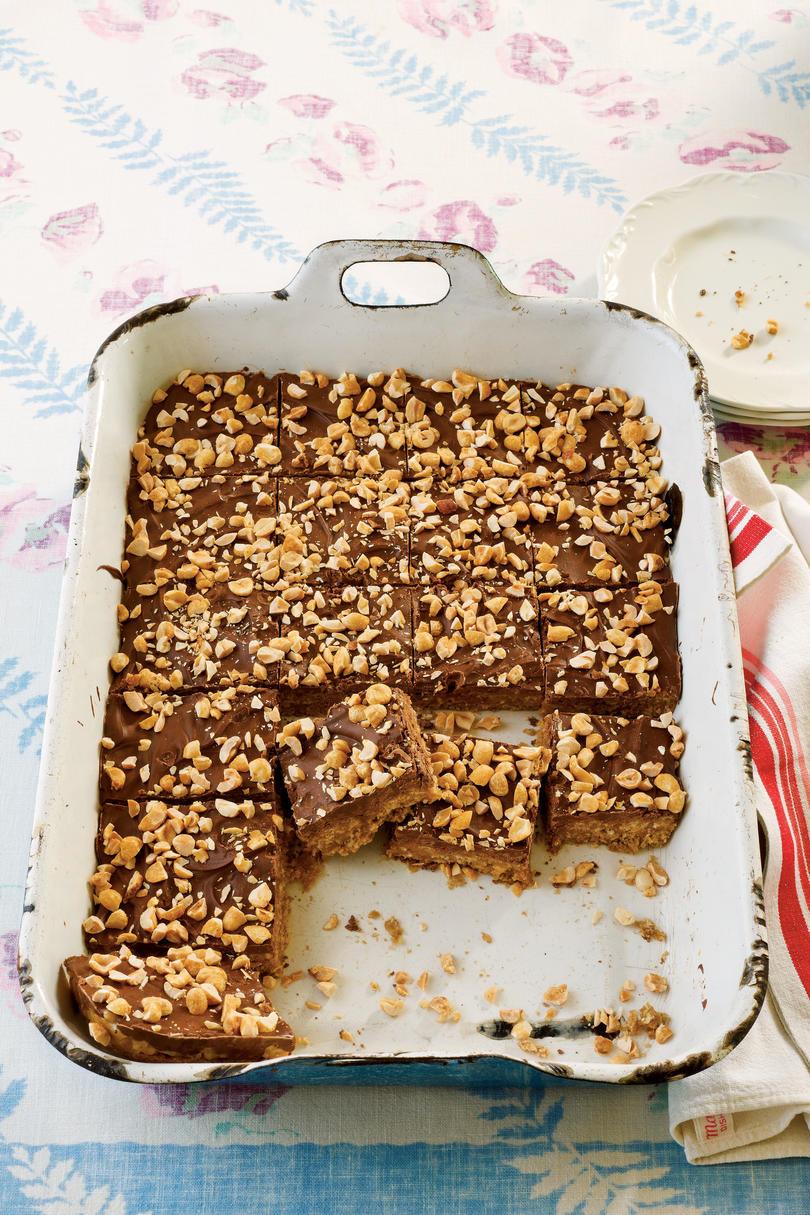 Cacahuète Butter-Chocolate-Oatmeal Cereal Bars
