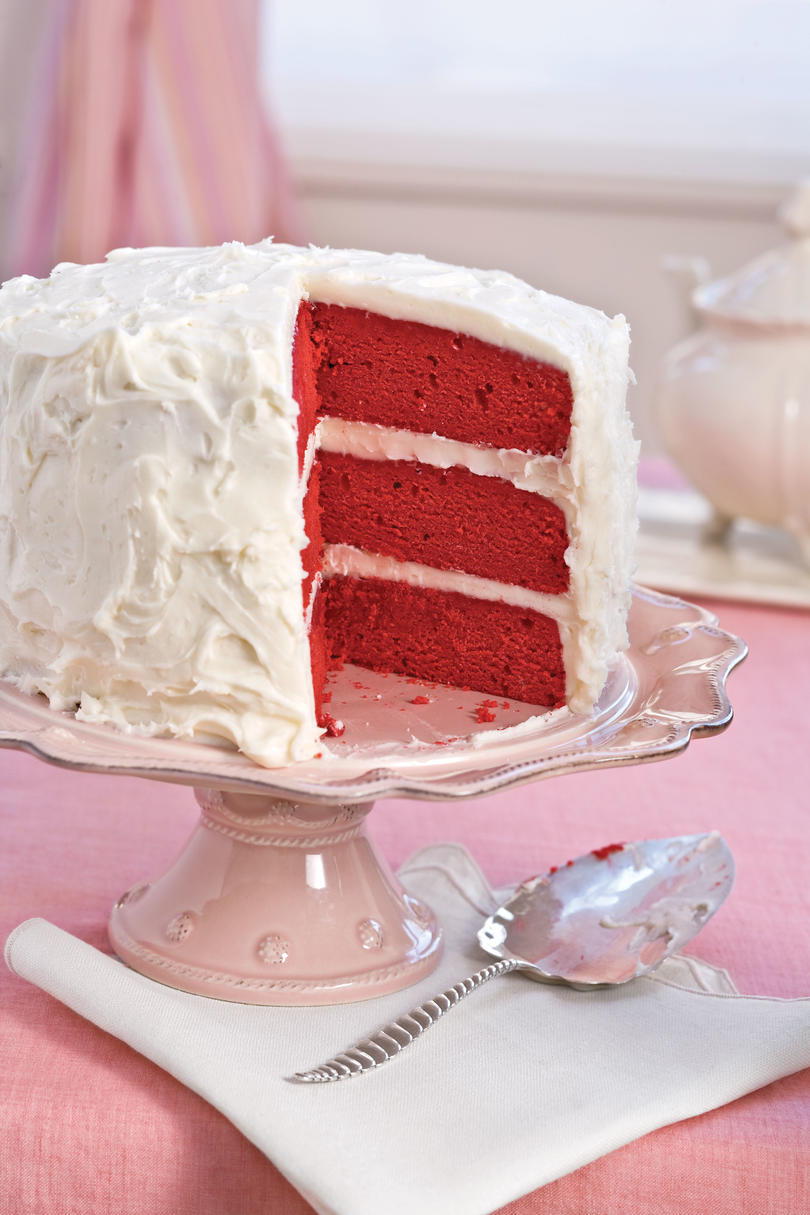 लाल Velvet Layer Cake