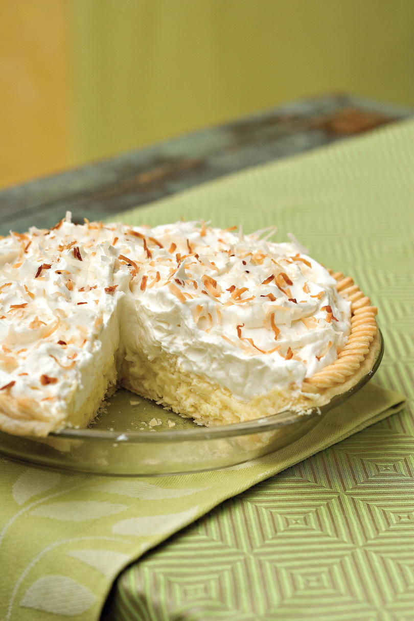 नारियल Cream Pie