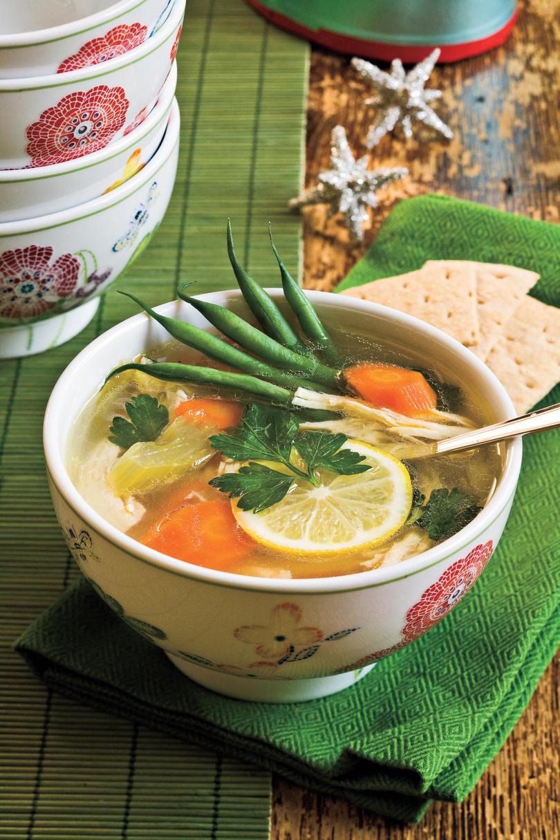 Soupe Recipes: Lemon-Chicken Soup