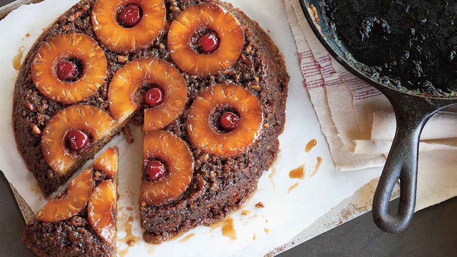 Jeter Iron Skillet Recipes: Pineapple Upside-Down Carrot Cake