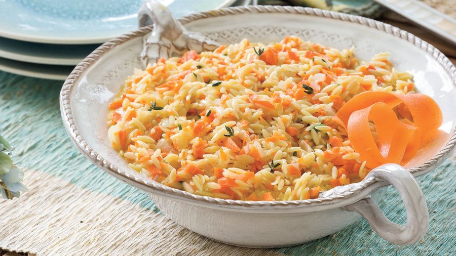 Nopea and Easy Summer Party Menu: Carrot Orzo