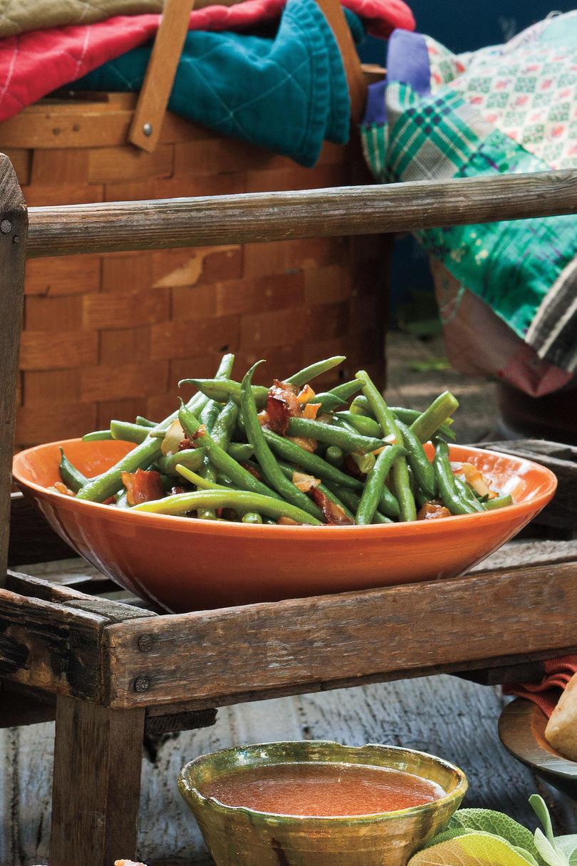 Édes-savanyú Green Beans