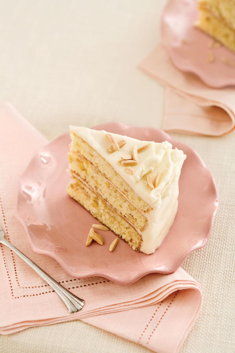 सिका हुआ Almond-Butter Cake