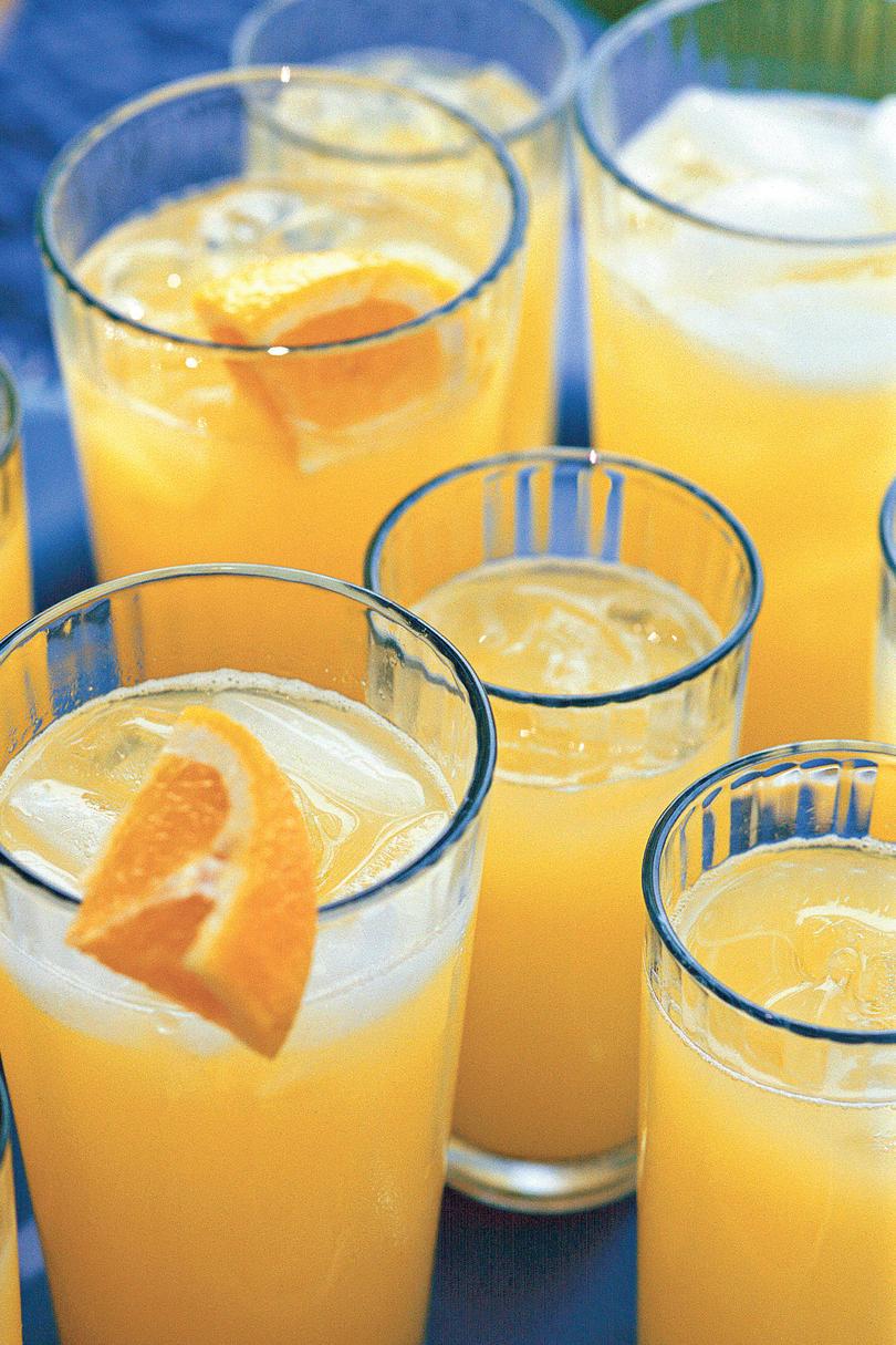 Puncs and Cocktail Summer Drink Recipes: Homemade Orange Soda