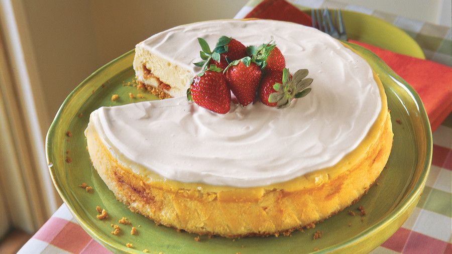 irski Strawberry-and-Cream Cheesecake Recipes