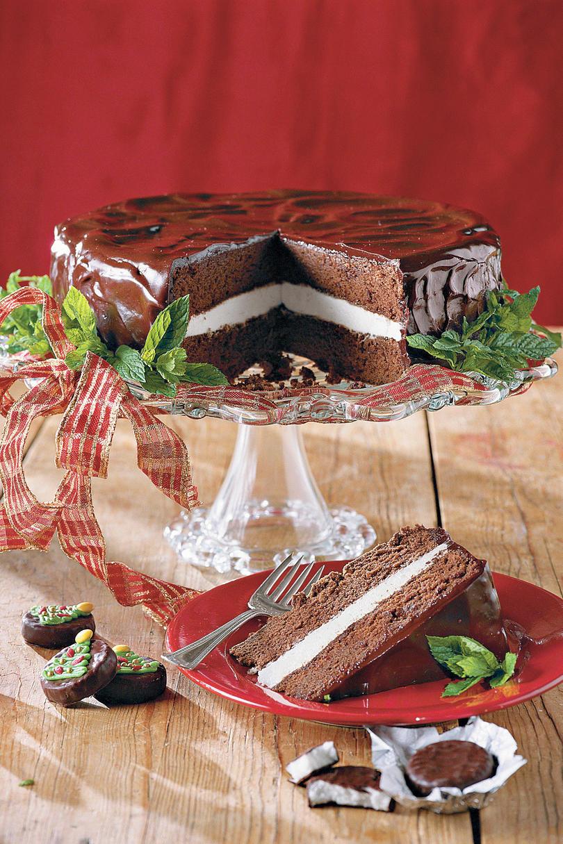 मिंट चॉकलेट Cake