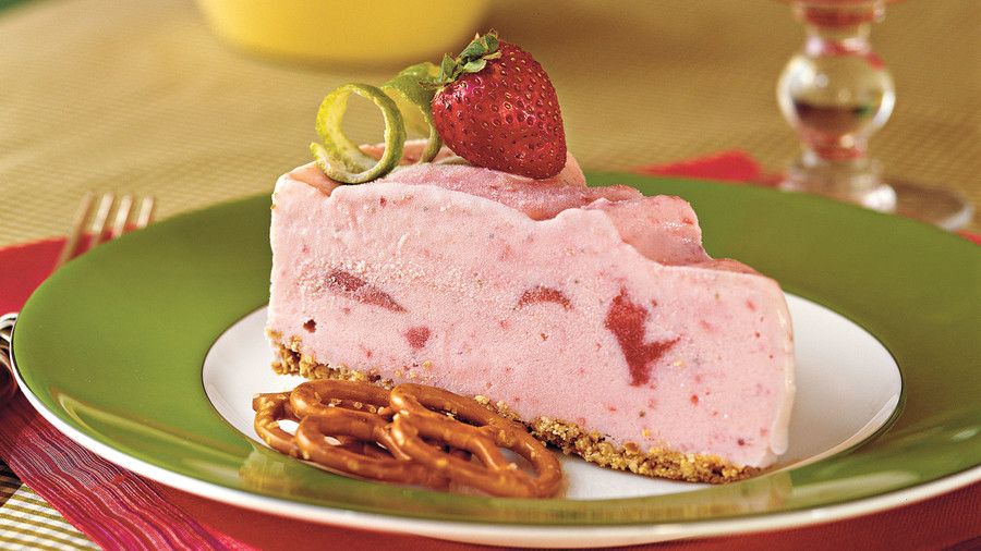 नुकीला Strawberry-Lime Ice-Cream Pie Recipes