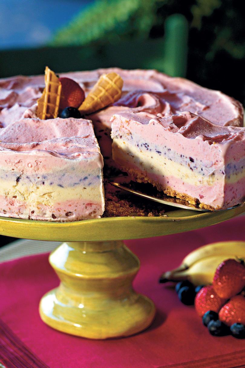 φράουλα Smoothie Ice-Cream Pie Recipes