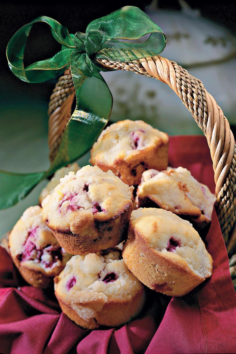 Muffins and Bread Recipes: Lemon-Raspberry Muffins