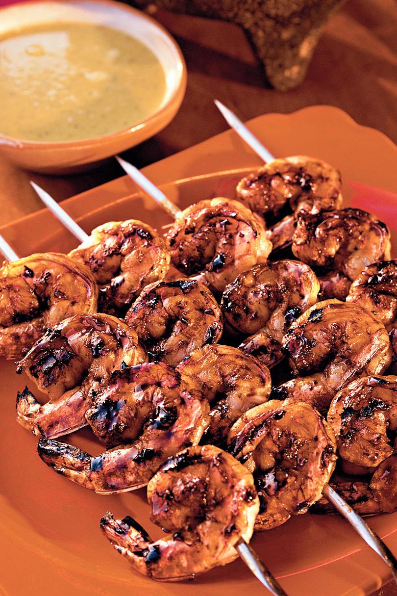 Mexikói-Grillezett Shrimp with Smoky Sweet Sauce Recipes