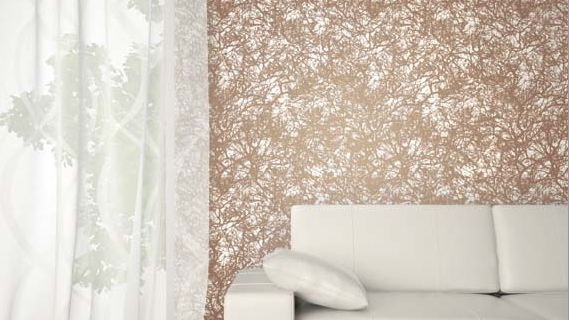 वन Copper Designer Removeable Wallpaper
