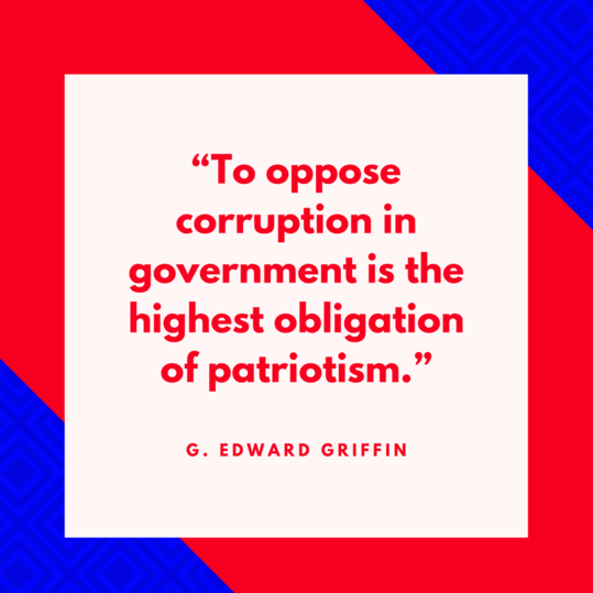 जी Edward Griffin on Patriotism