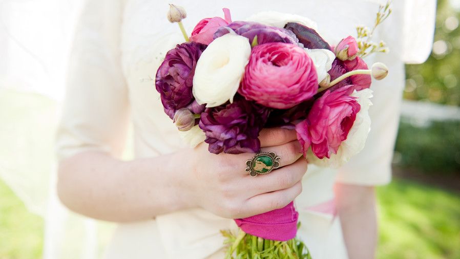Boglárka Wedding Bouquets Textured