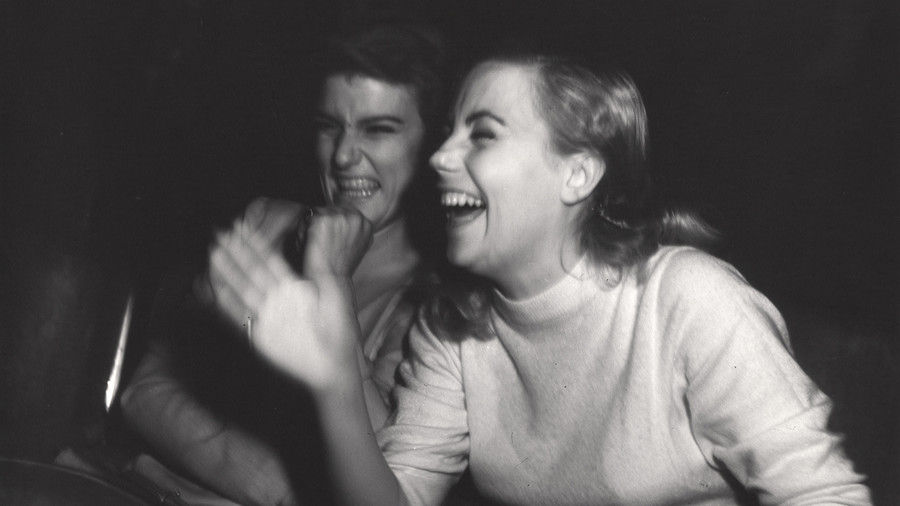 Dva Women Laughing