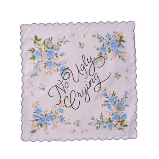 नहीं Ugly Crying Bridesmaid Handkerchief