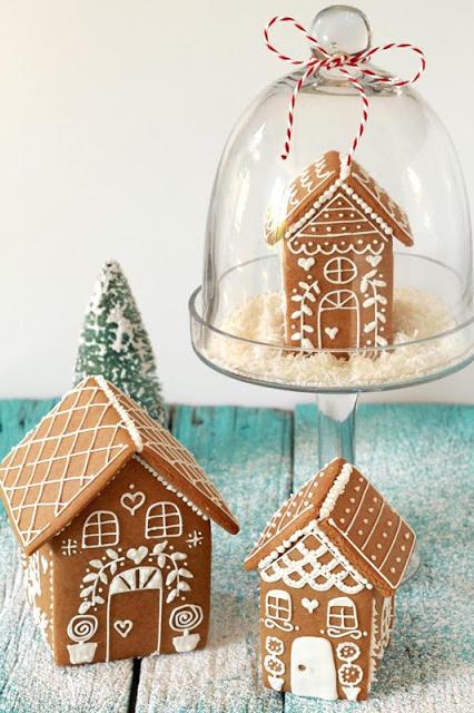 हिमपात Globe Gingerbread Houses