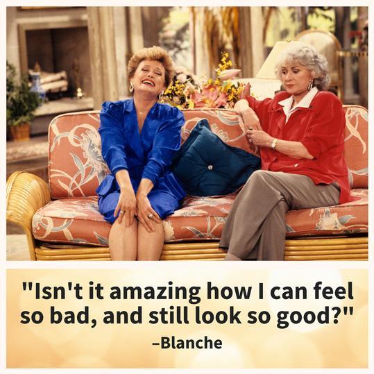 Kultainen Girls Blanche Looks Good