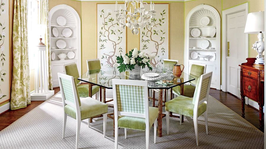 हरा Accent Dining Room