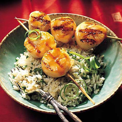 Grillezett Sweet-and-Sour Scallops Recipes
