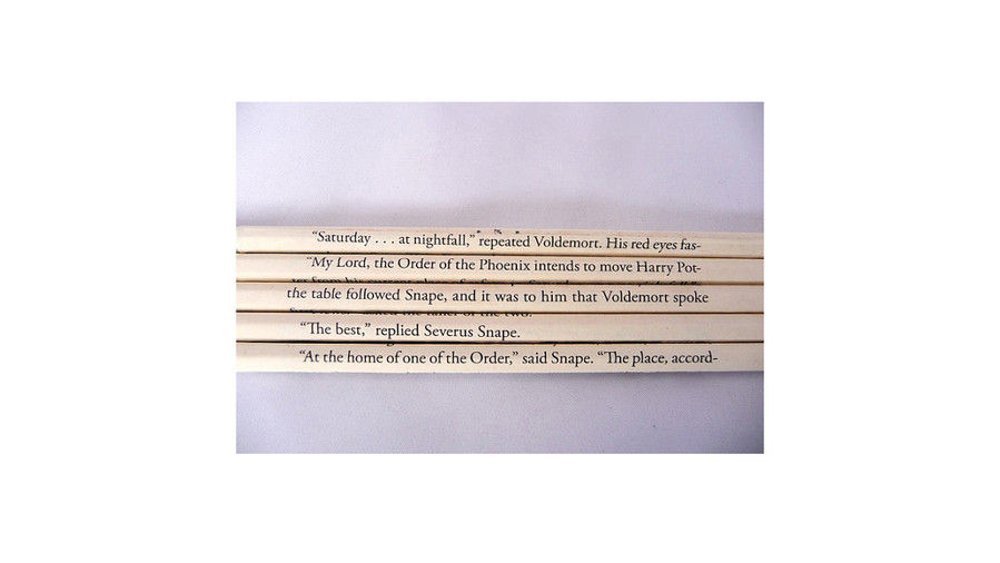 ahdistaa Potter Wrapped Pencil Set