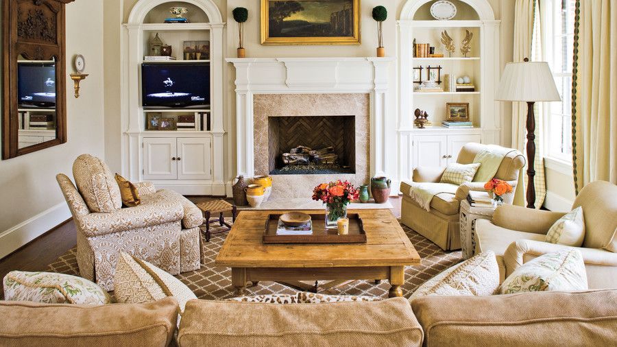  White's Family Room Fireplace