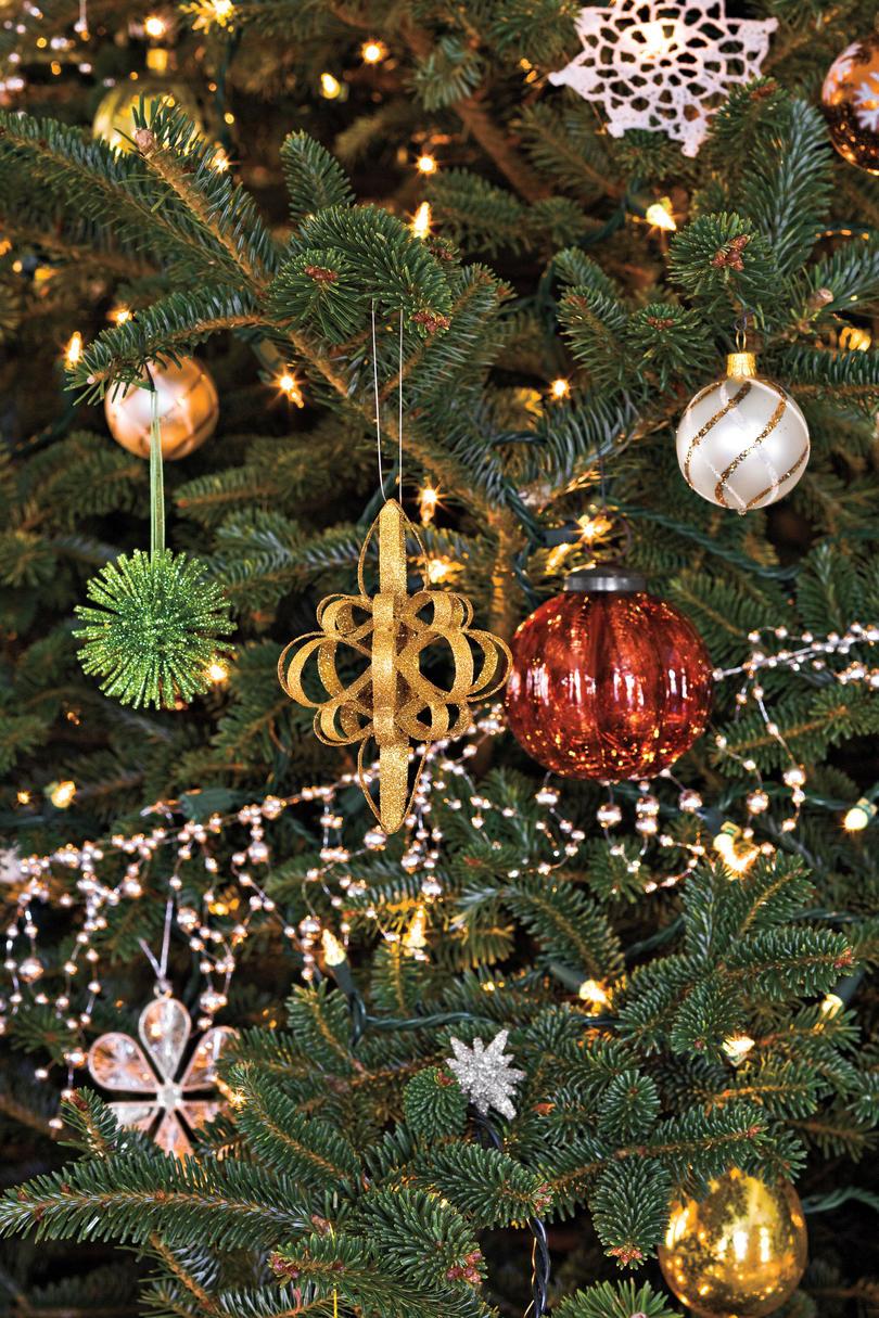 क्रिसमस Decorating Ideas: Tree Ornaments