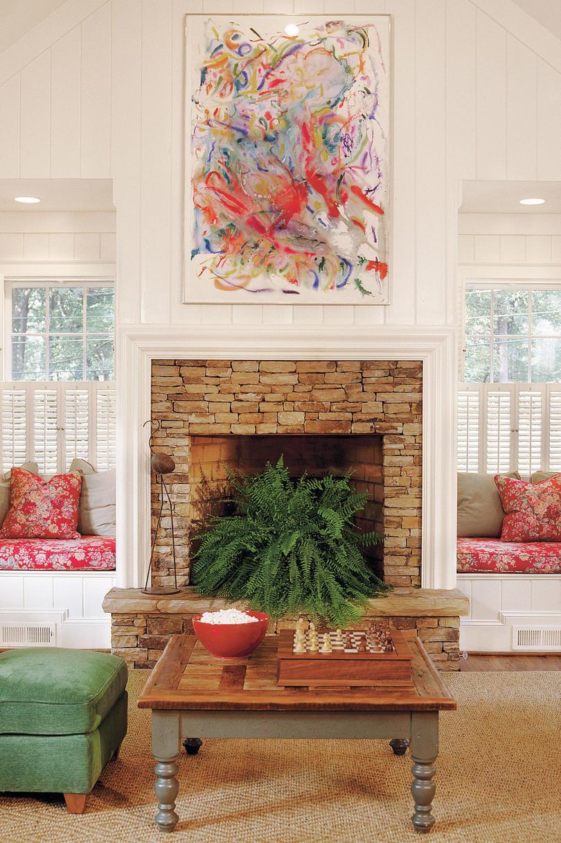 Surround Your Fireplace with Built-Ins