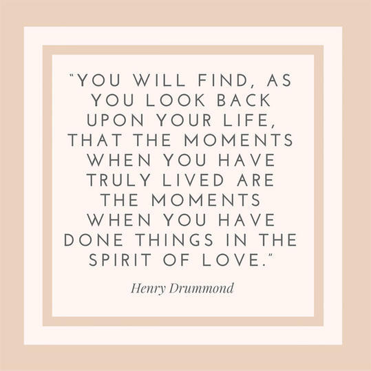 हेनरी Drummond Quote