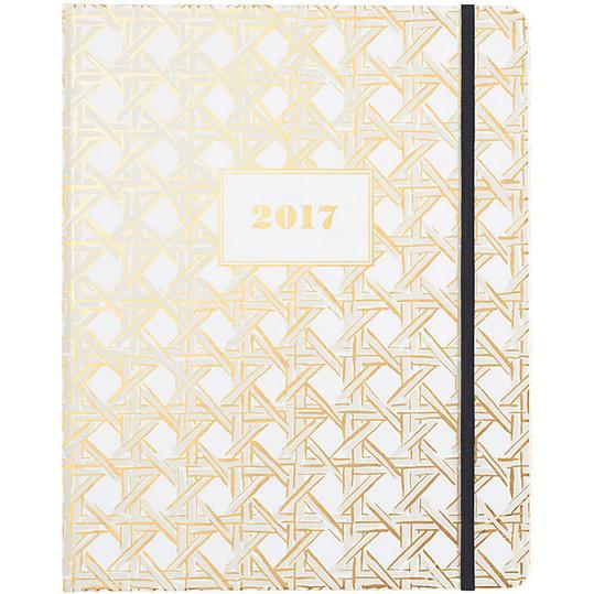 kate spade new york Gold Caning Planner