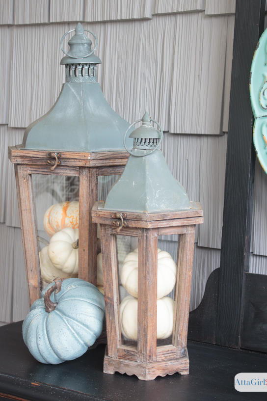 20 Incredible Ways to Decorate with Pumpkins This Fall Fill Old Lanterns