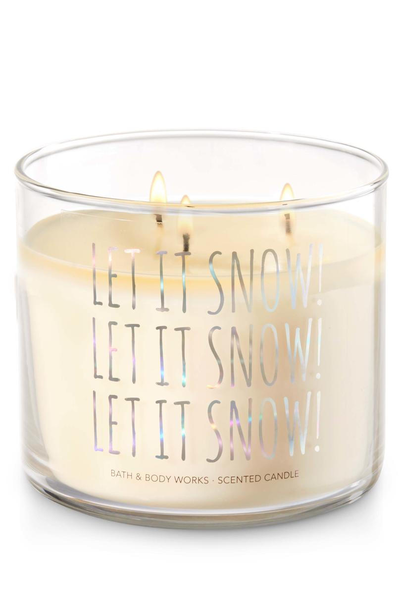 uvrnut Peppermint Let It Snow Bath & Body Works Candle